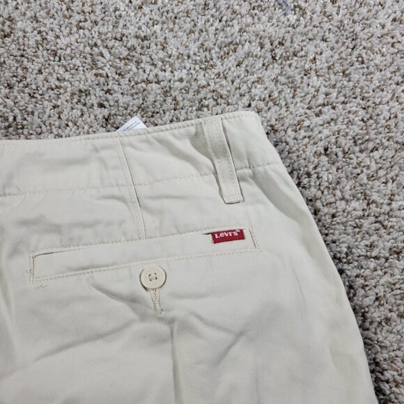 Levis Cargo Shorts Mens 32 Beige Multi Pocket - Picture 7 of 8
